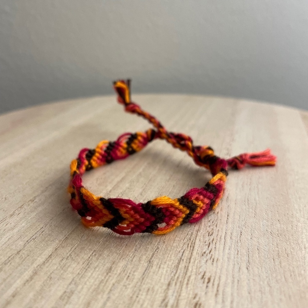 Firecracker Woven Bracelet